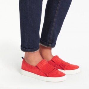 Boden | Ranyan Tassel Sneakers | Red/Orange | Size 40 (US 9)
